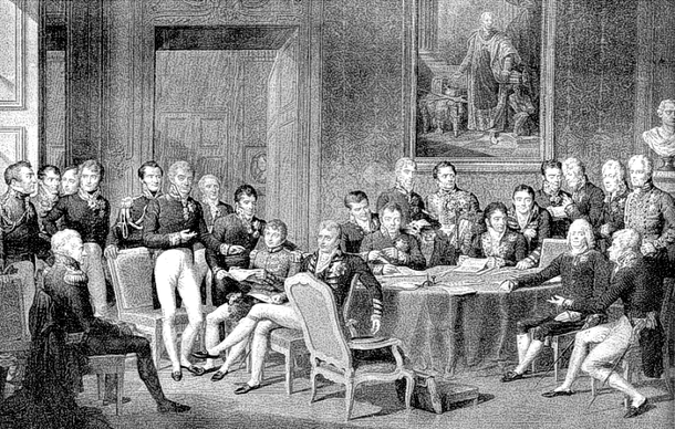 „Congresso di Vienna“. Lizenziert unter Gemeinfrei