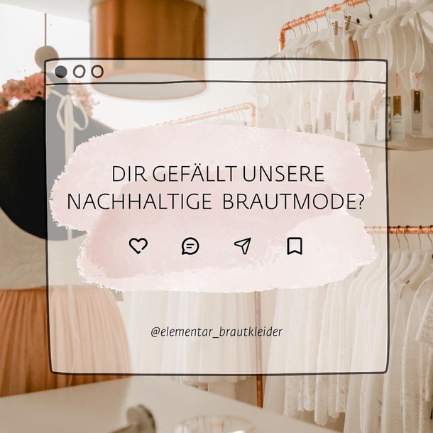 Brautmode Outlet 2023 - elementar I Atelier für nachhaltige Brautkleider in Hannover I Brautmodegeschäft