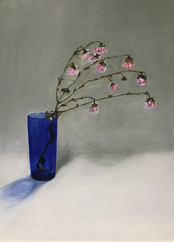 Still life, Oil on paper / 42 x 29,7 cm ( 114 )