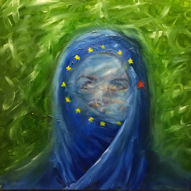 Integration I , Oil on canvas / 60 x 60 cm