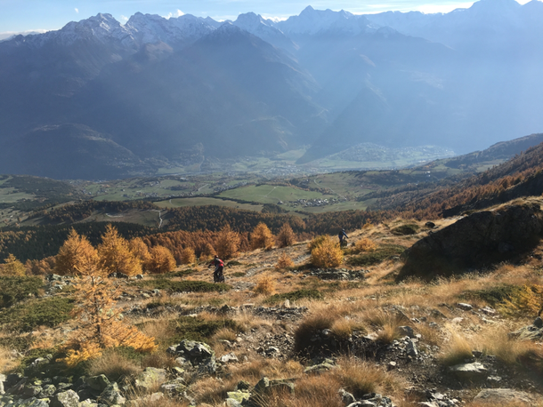 Le pietre smosse non aiutano ...ma  sono prevalentemente nella parte alta 