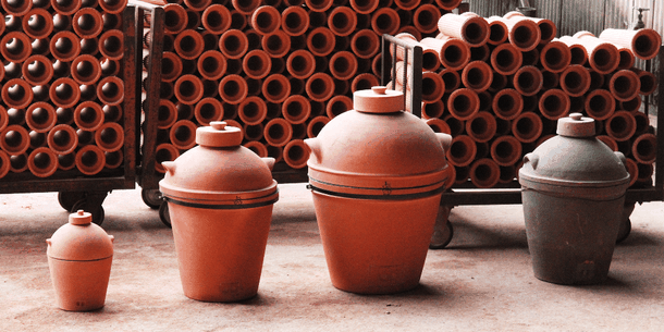 小田式 ミニ蒸しかまど 5合 いぶし銀 いぶし・5合炊き - 小田式ミニ