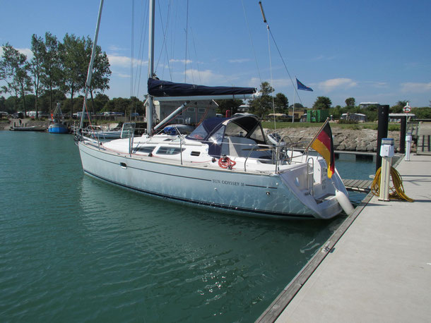 luxusyacht in kiel