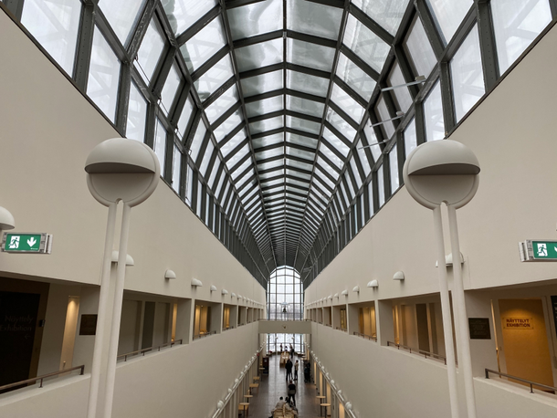 interno del museo Artikum di Rovaniemi