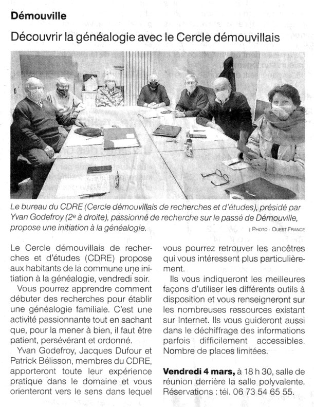 Ouest-France 02/03/2022