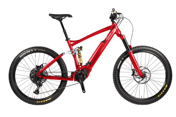 Bici-elettrica Pmzero-MTB 01 FS e-bike full suspended Pmzero E-P3