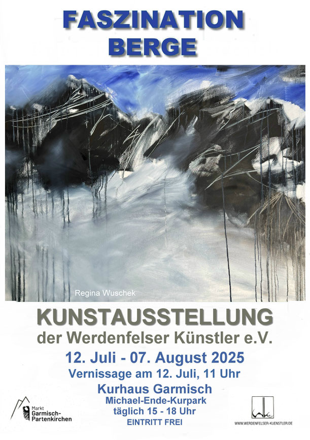 Regina Wuschek, Malerin, Murnau, Garmisch Partenkirchen, Kunst