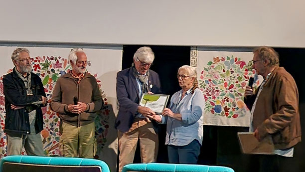 Remise de label Arbre Remarquable à Oloron et projection/débat du film présenté par le Président de ARBRES Georges Féterman et l'ACCOB