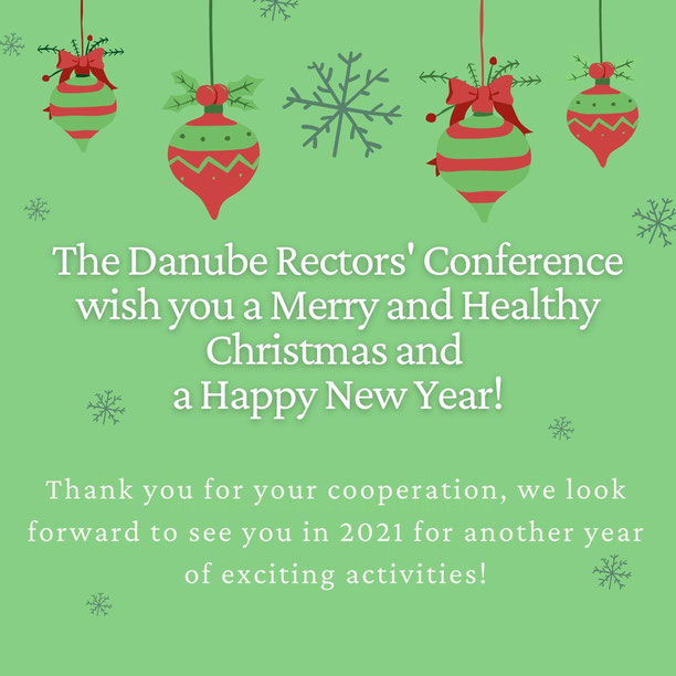 Happy Holidays And Successful New Year Happy Holidays And A Successfull New Year Drc Danube Rectors Conference