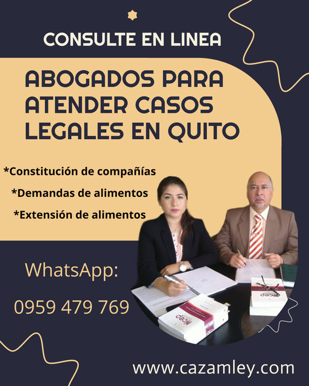 abogados en la ciudad de quito  ecuador 