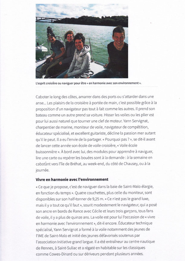 Le télégramme, 2 avril 2017
