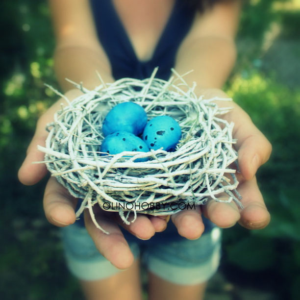 Handmade bird's nest