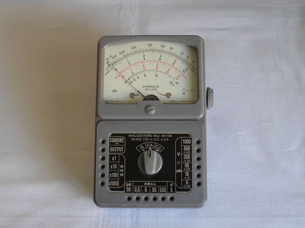 ICE - Milano - Italien - Multimeter Gleichstrom Mod. AN 138 Fertigungsjahr ca. 1960