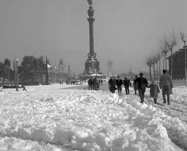 Великий барселонский снегопад 1962