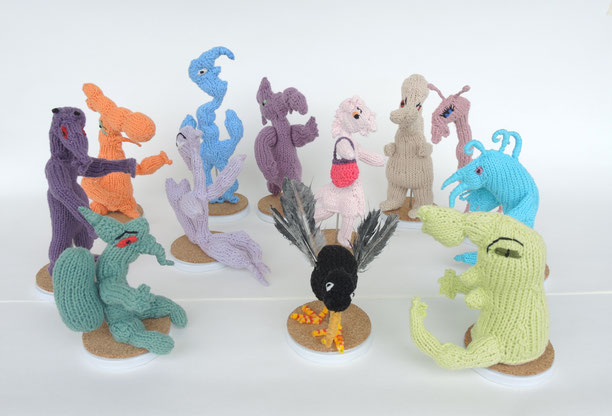 Die Shromics gestrickt