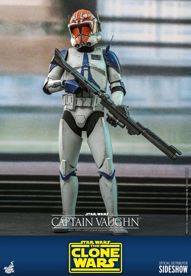 Captain Vaughn 1/6 Star Wars The Clone Wars Actionfigur 30cm Hot Toys