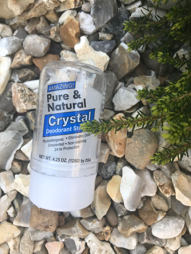 desodorante natural, desodorante sin quimicos, crystal deodorant, el mejor desodorante natural, como evitar el mal olor del sudor