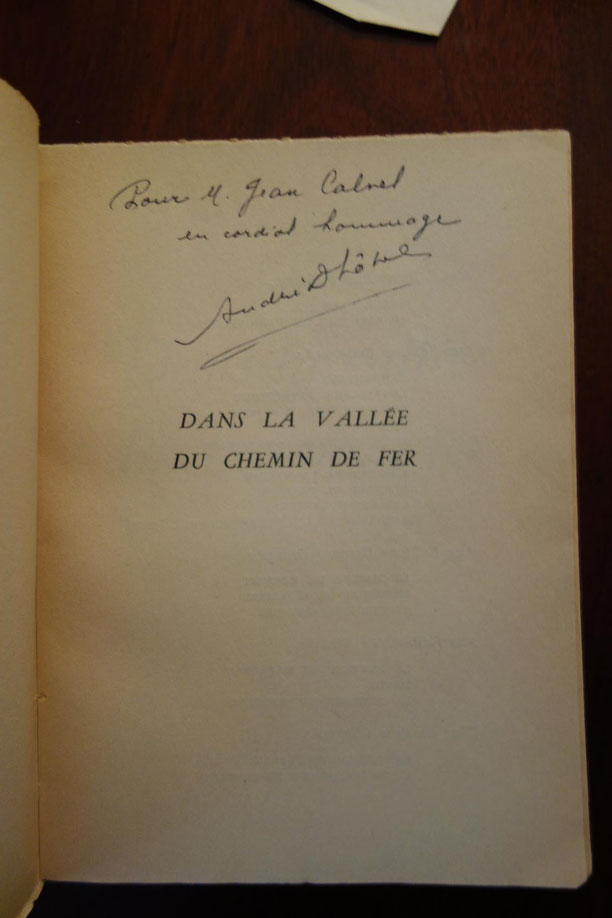 André Dhôtel, Dans la vallée du chemin de fer, Pierre Horay, 1957, édition originale, livre rare