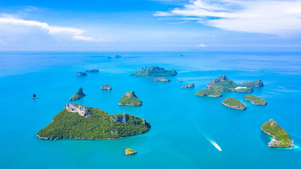 Inselhopping Thailand Golf von Siam