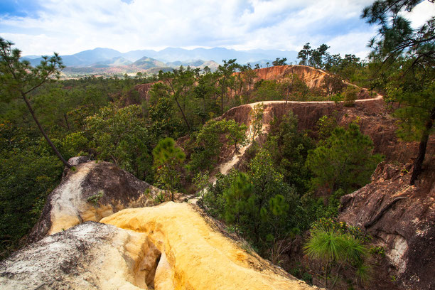 Mae Hong Son Loop Berge