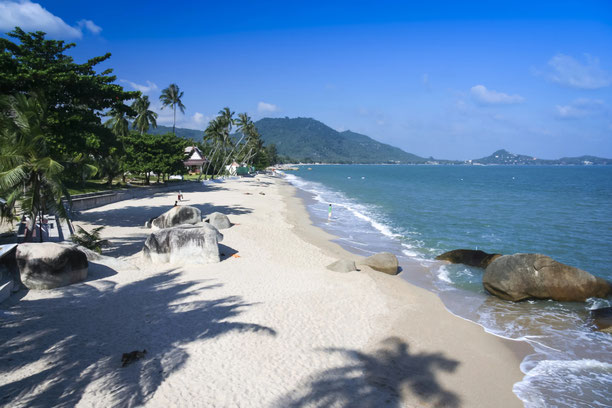 Traumhafter Lamai Beach auf Koh Samui