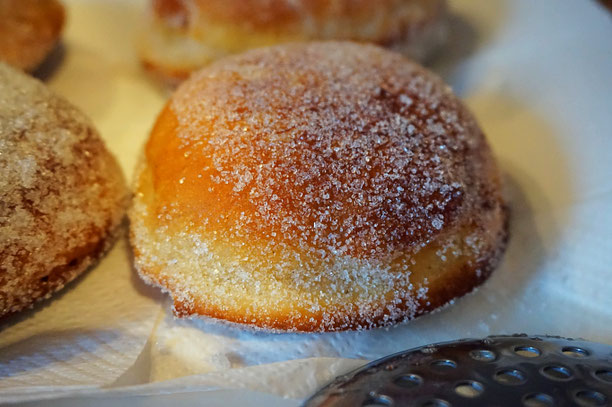 Selbstgemachte original Berliner l Beignets l Krapfen selber machen