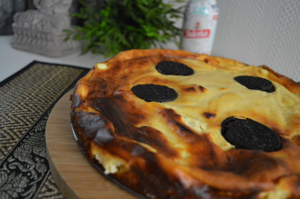 Saftiger OREO Kaesekuchen mit Keksen a la Alex