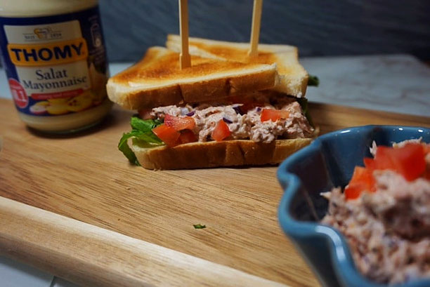 saftiges Thunfisch Sandwich wie in Madrid l Thunfisch Dip