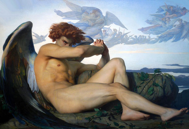 A. Cabanel, "L'angelo caduto" (1847)