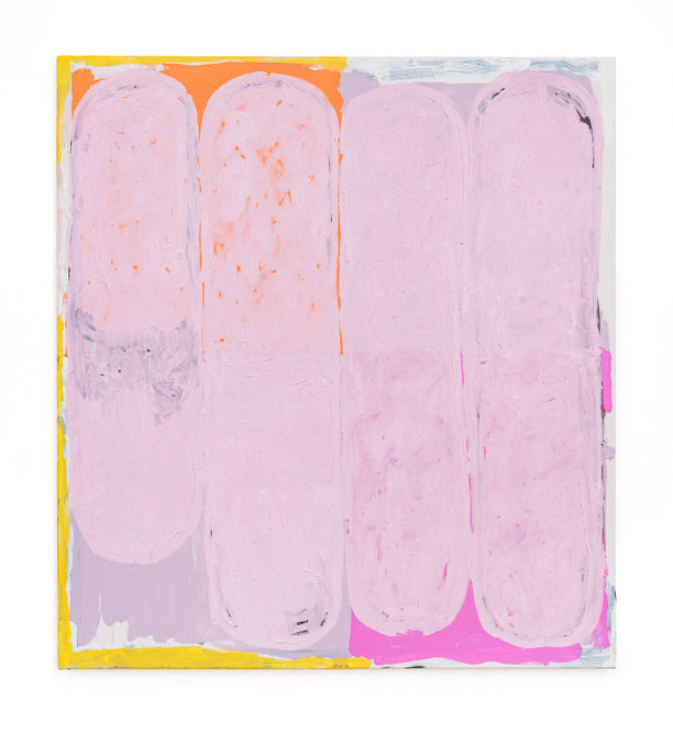 Gemälde von Julia Brennacher, Ohne Titel, 2023, Öl und Acryl auf Leinwand
