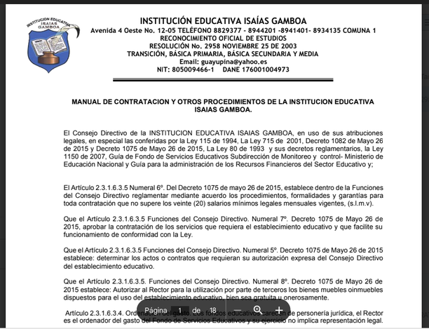 Documento Manual de Contratación
