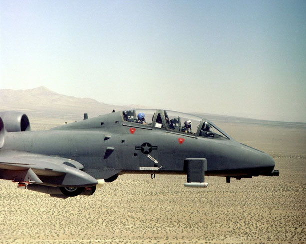 La prima differenza che salta all'occhio dell'A-10N/AW.