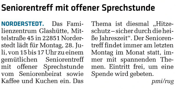 Heimatspiegel vom 12.07.2025
