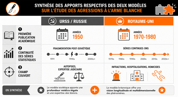 Comparaison des modèles soviétique et britannique