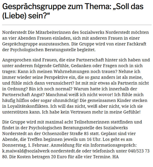 Hamburger Abendblatt vom 11.01.2024