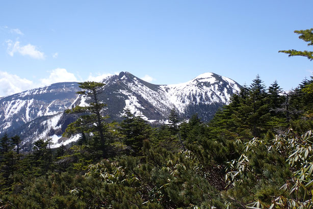 2025 八ヶ岳 残雪情報