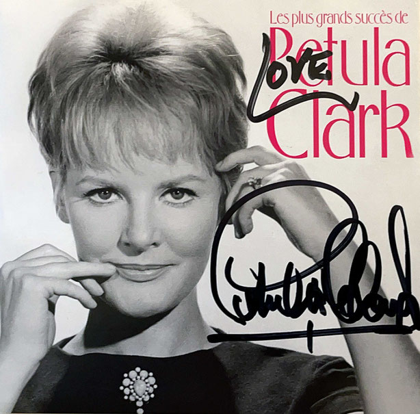 Autograph Petula Clark Autogramm