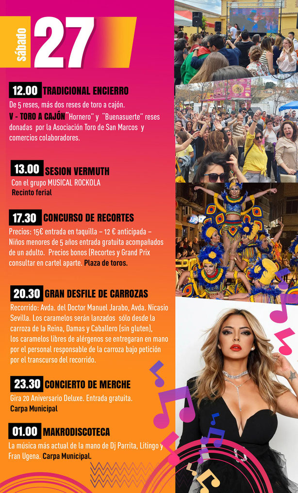 Programa de las Fiestas de San Martin de la Vega