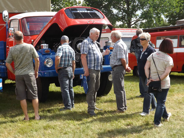 Oldtimer und Fachsimpeln