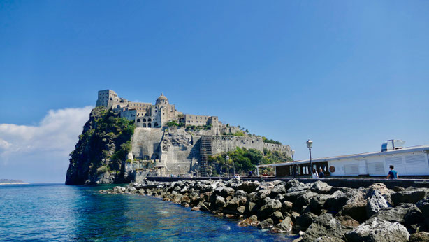 Gartenreise Italien, Ischia Aragoneser Burg