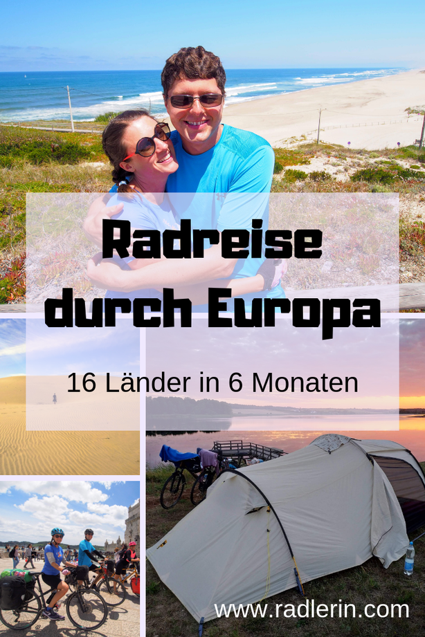 Radreise durch Europa