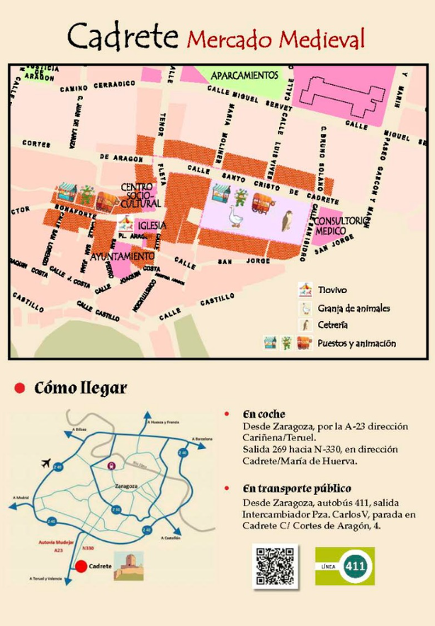 Programa del Mercado Medieval de Cadrete