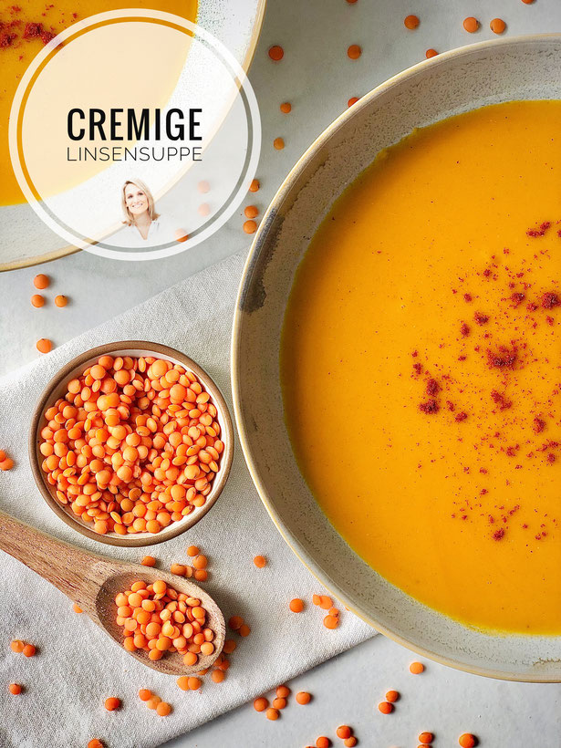 Cremige Linsensuppe - Ernährungsberatung, Mag. Ruth Fiedler