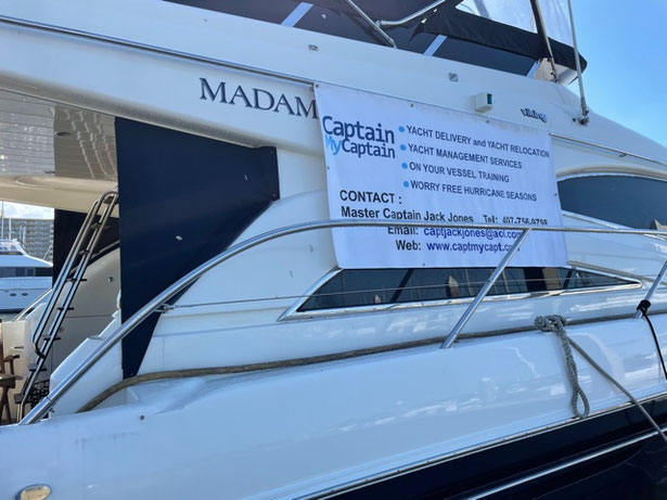 boat repositioning services by Capt My Capt - Florida based