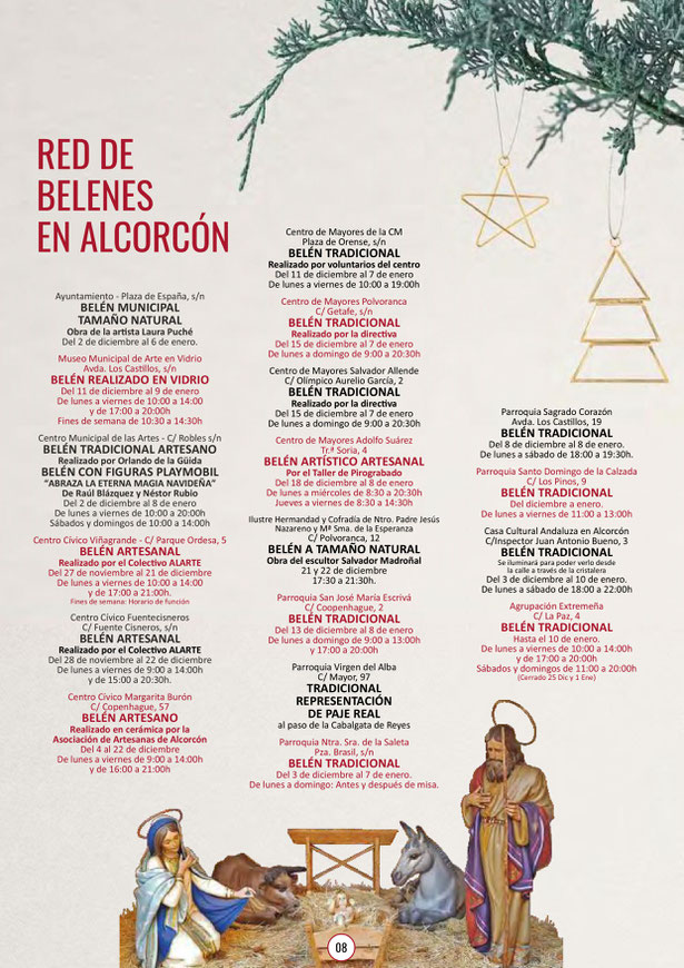 Programa de la Navidad en Alcorcon