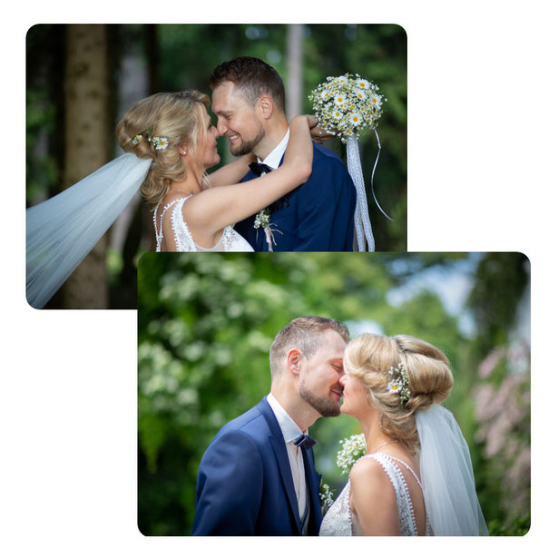Hochzeitsfotos Collage