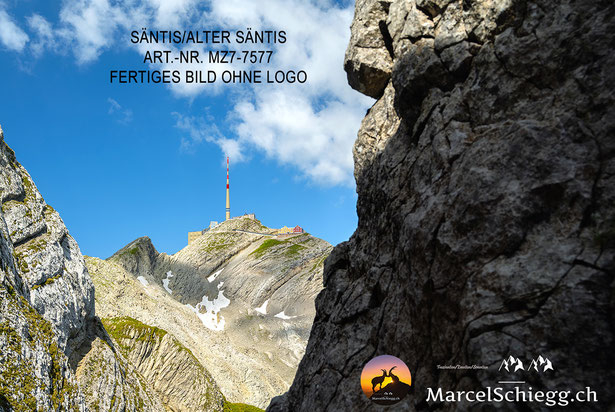 Säntis, Alter Säntis, Wandbild