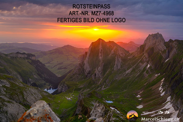 Rotsteinpass, Bilder Schweizer Alpen, Alpenfotografie, Bilder Alpstein, Alpsteinbilder, Marcel Schiegg