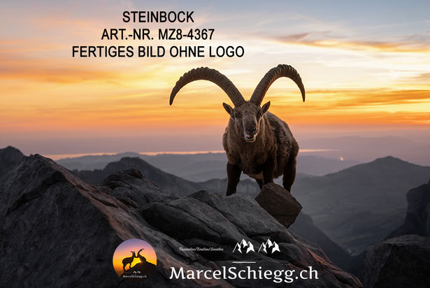 Steinbock, Steinböcke, Alpensteinbock, Bilder Steinbock