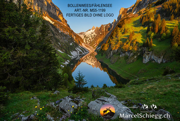 Alpstein, Fählensee, Bollenwees